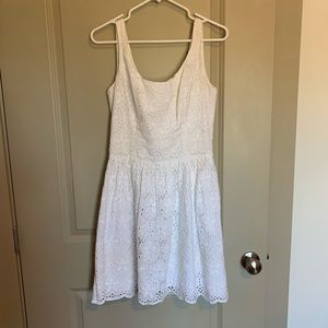 Lilly Pulitzer White Eyelet Dress